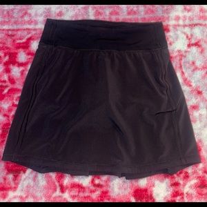 lululemon pace rival mid rise skirt